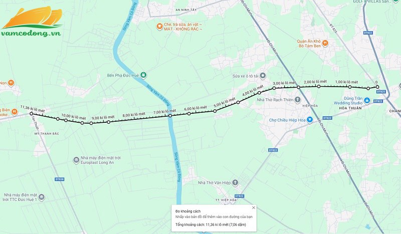 096.69.05 Hình vẽ vệ tinh đường tỉnh 822B